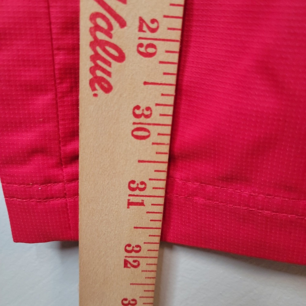 STX Warm Up Pants Red Elastic Waist Zip Pockets Athletic Activewear Youth Small - Picture 7 of 16